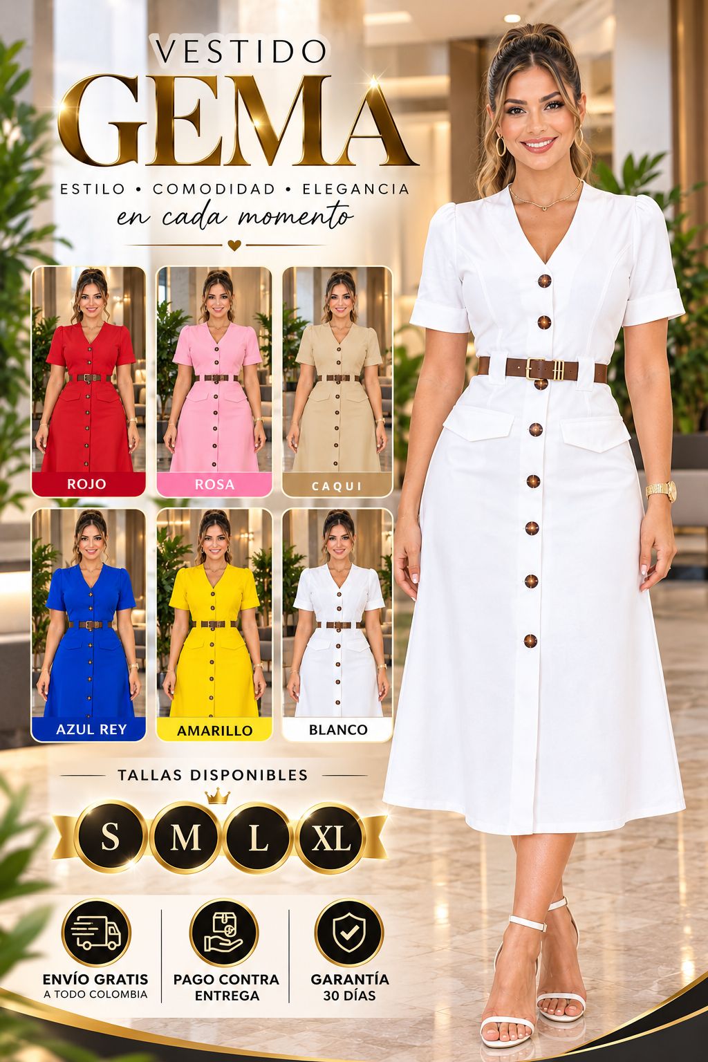 VESTIDO GEMA®